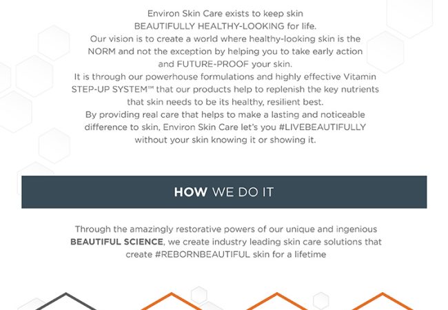 Infographics : your skin reborn beautiful