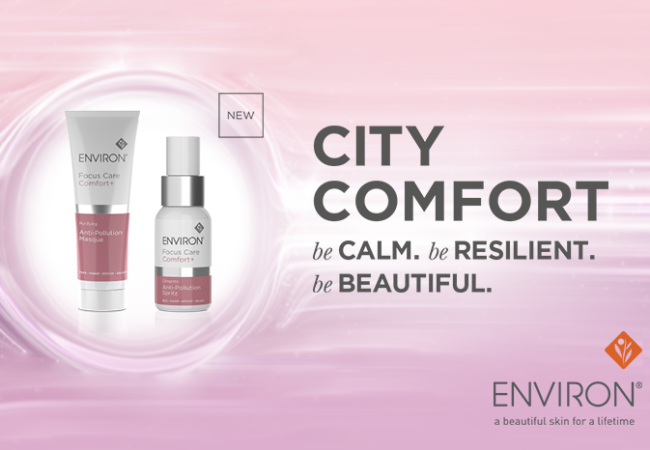 press release image of Environ's Focus Care Comfort+ range