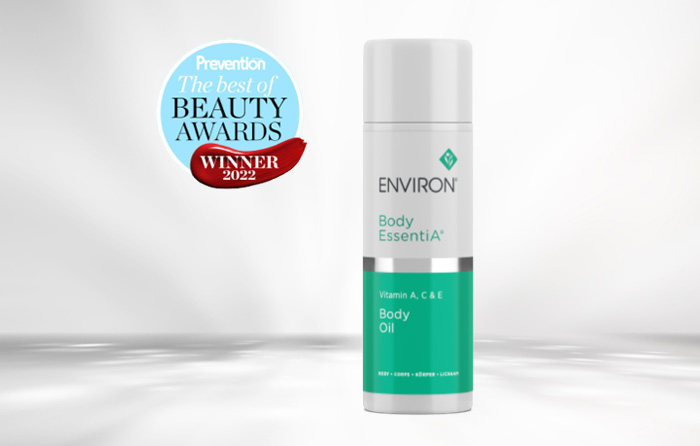 Environ's body oil beauty awards winner